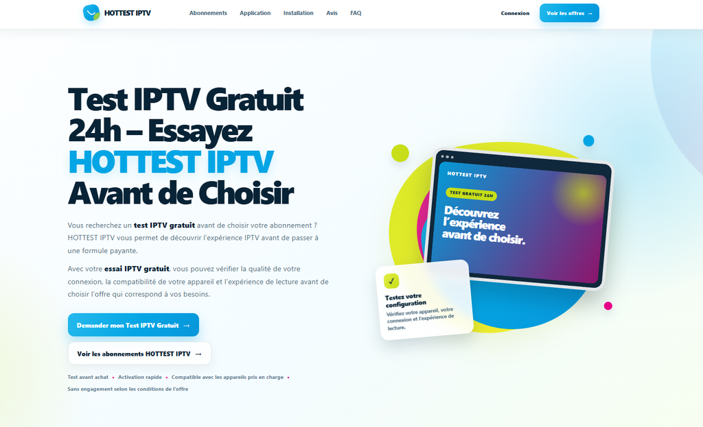 test HOTTEST IPTV