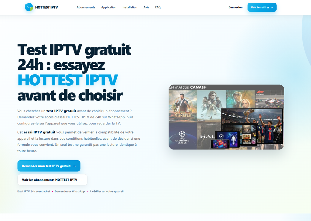 code IPTV gratuit HOTTEST